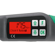 Drehmoment-Schlüssel MANOSKOP® 730D 65-650Nm, 14x18mm, für Einsteckwerkzeuge